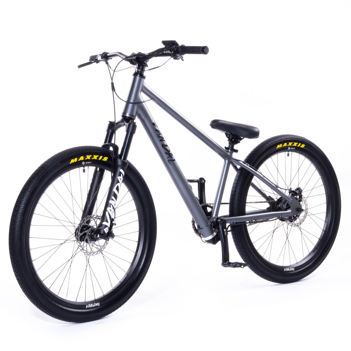 ONSRA VANDAL electric dirt bike with pedals, battery hidden inside the chromoly frame