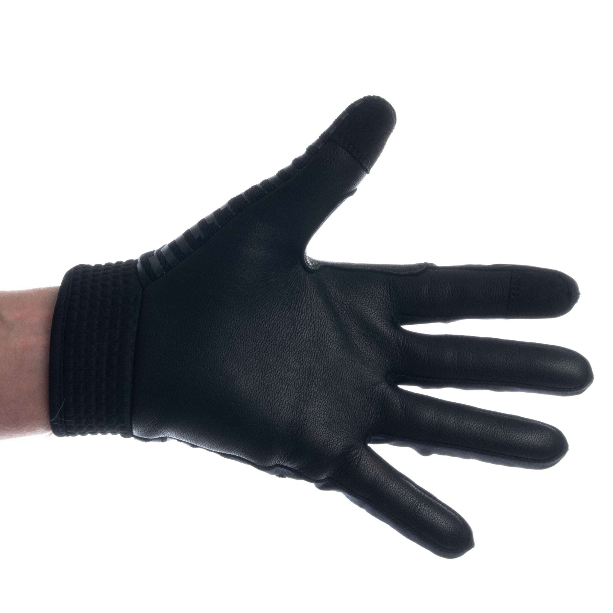 Touchscreen-compatible ONSRA BIKE gloves for e-bike and esk8 riders – thumb and index detail