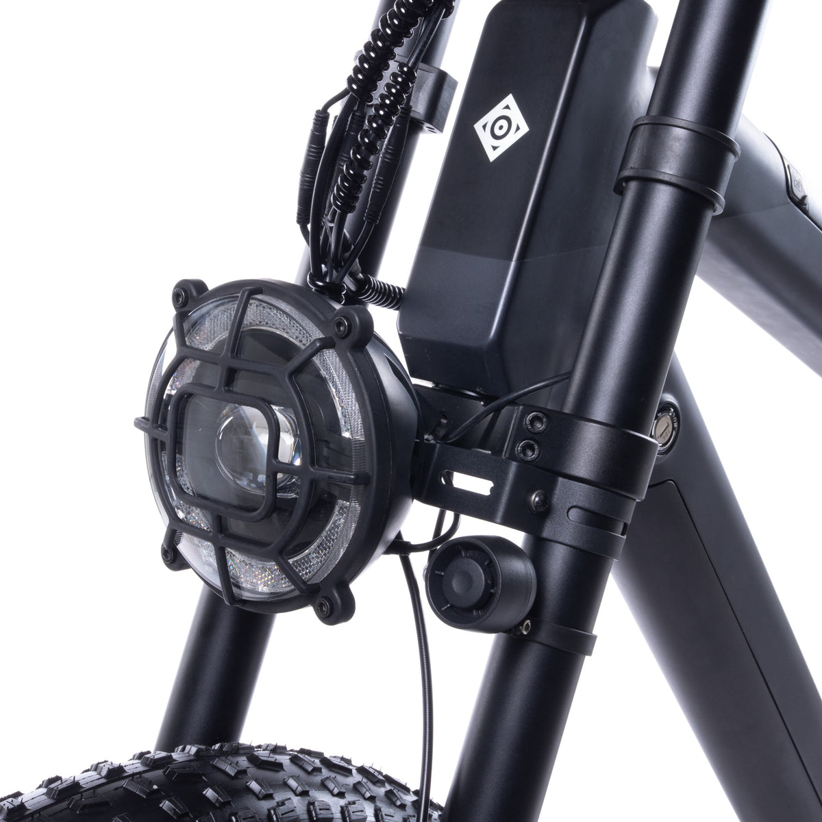 ONSRA QUASAR E-Bike – Scheinwerfer Frontansicht