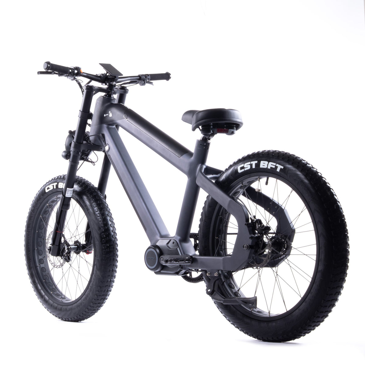 ONSRA QUASAR E-Bike – 3/4 Heckansicht seitlich