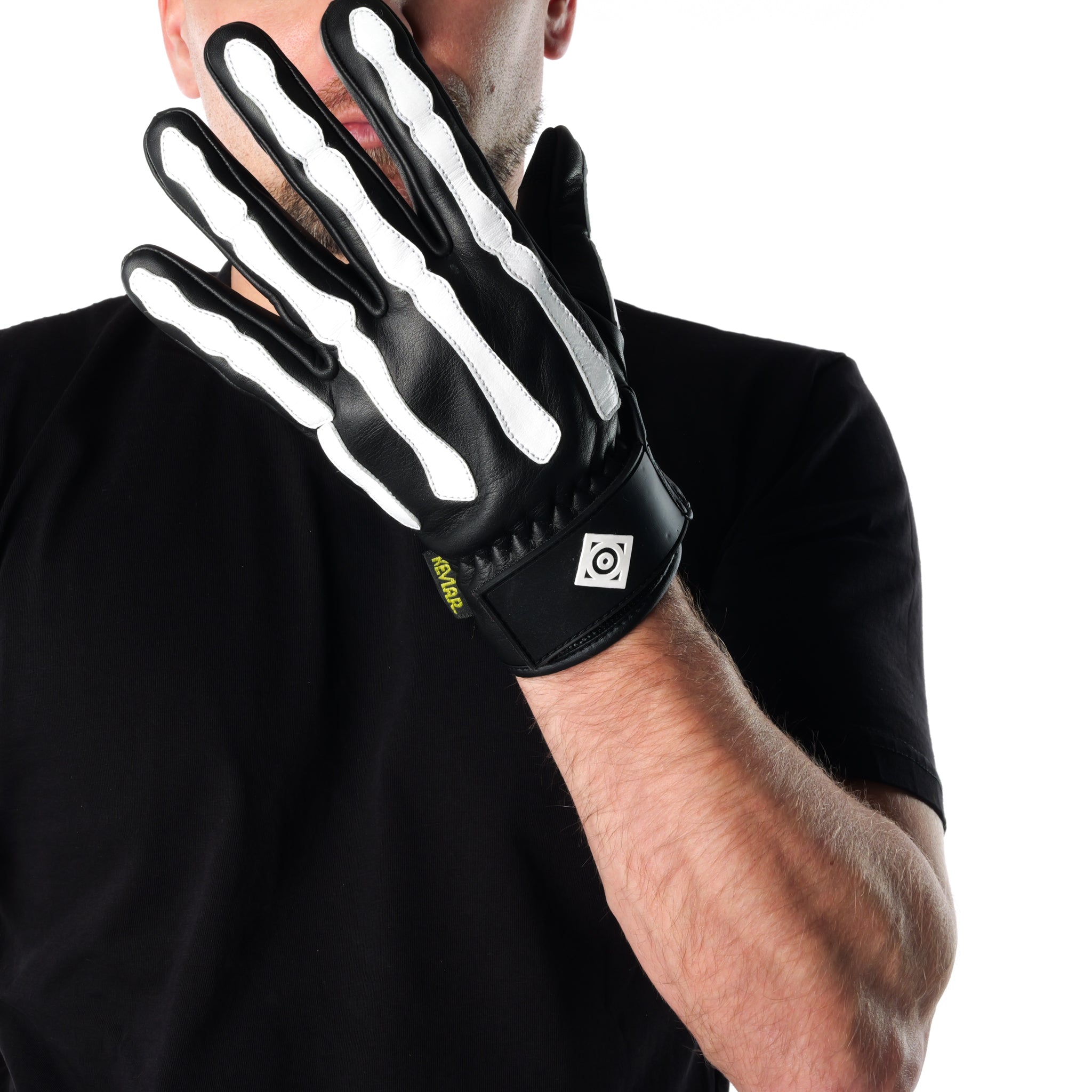 BONES KEVLAR Motorradhandschuhe – Kevlar-Schutz für Elektroskateboards & Motorräder –