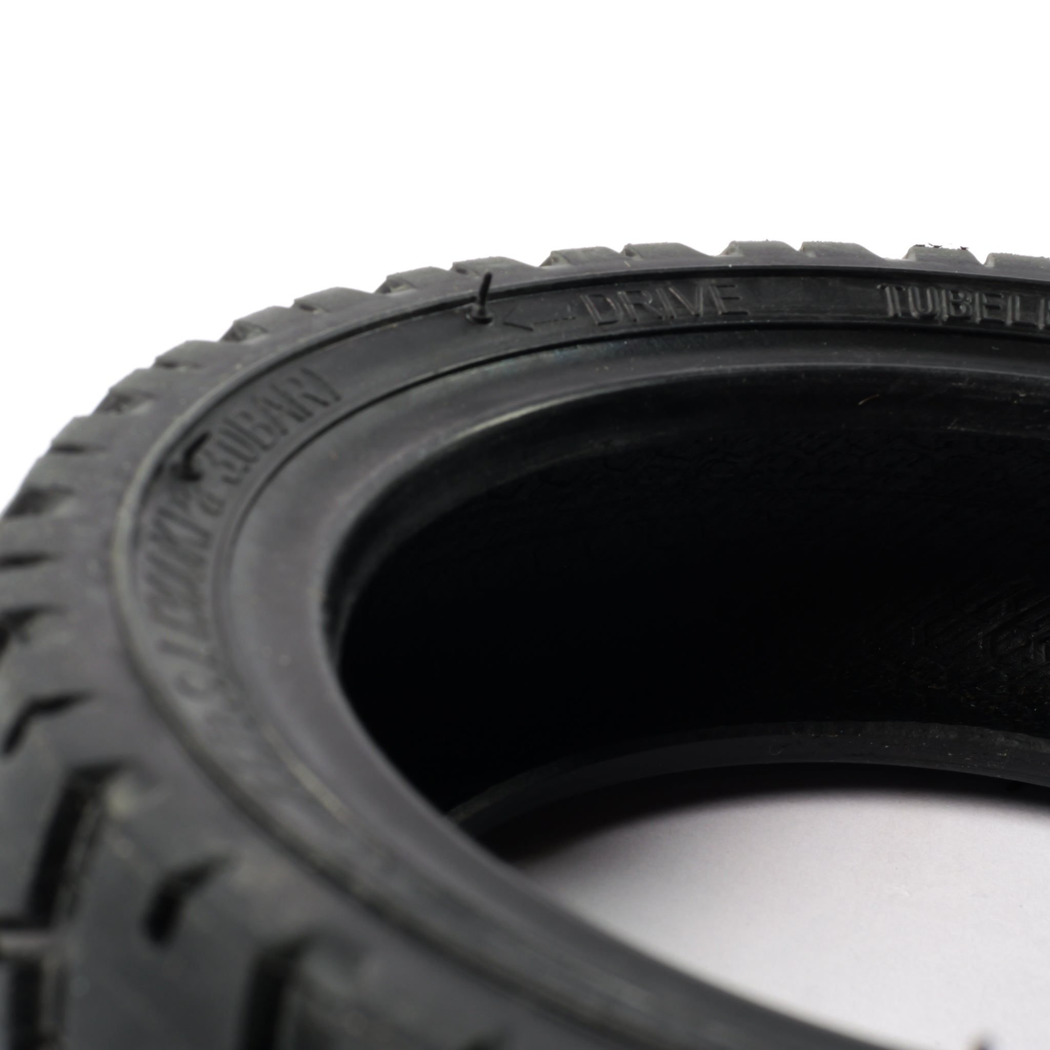 Gen 3 HOTA 155mm electric skateboard tire by ONSRA for street and off-road riding, black tread, 155x50 size