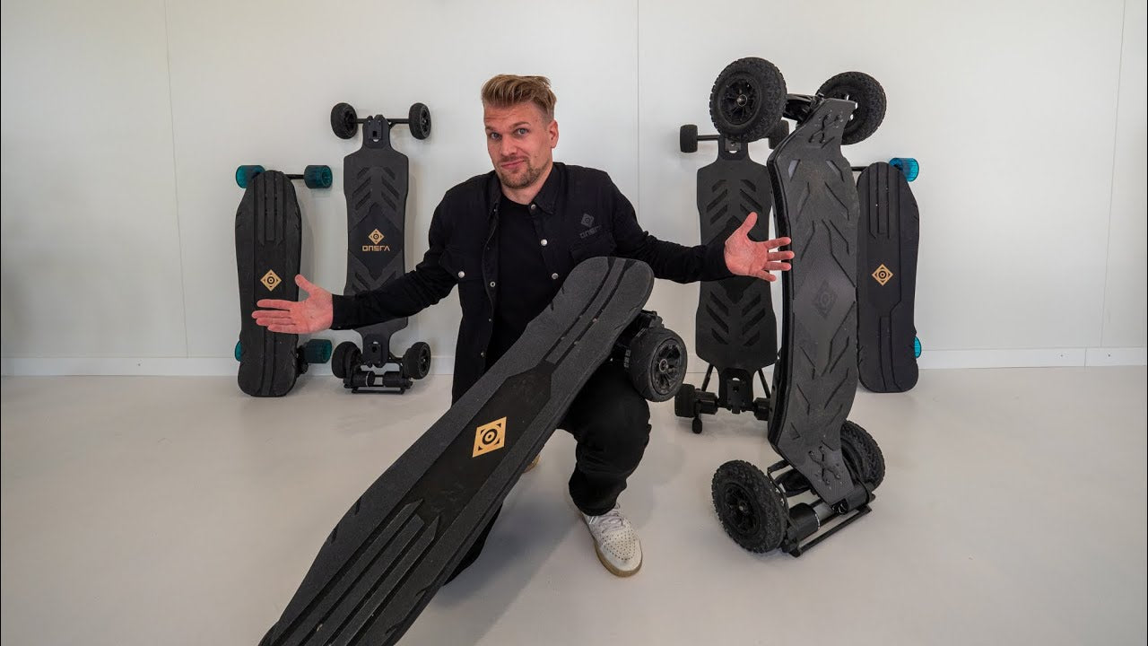 ONSRA ZENO, BLACK Carve 3 PRO und VELAR Elektro-Skateboards – die besten Modelle 2025 in der Schweiz.
