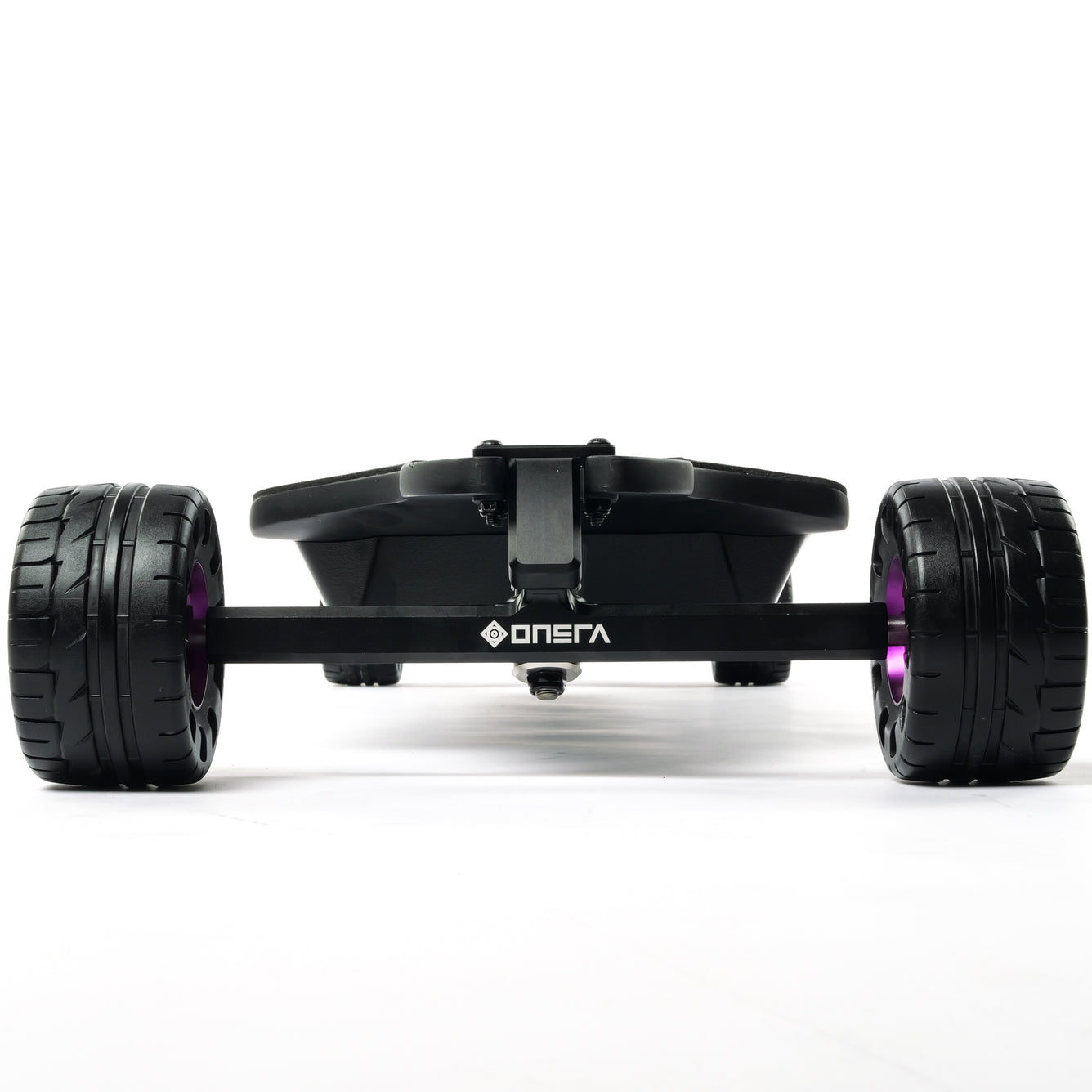 ONSRA BLACK Carve 4 electric longboard featuring a flexible bamboo deck, Gear Drive system, powerful 14S battery, precision trucks, and all-terrain wheels, designed for high-performance carving, commuting, and long-range riding.