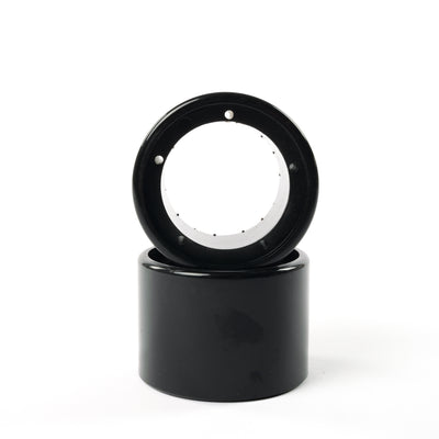 ZENO 75mm electric skateboard front wheels 75A for ZENO electric longboard and hub motor setup